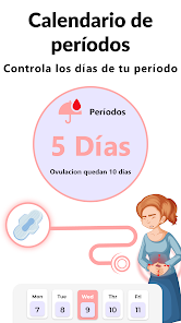 Captura de Pantalla 7 Periodo & Calendario Menstrual android