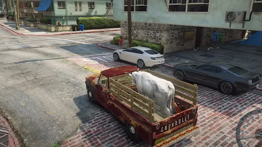camión de transporte de animal