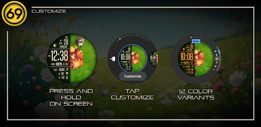 [69D] FUN01 watch face Screen 2