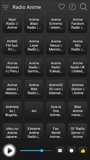 Anime Radio FM AM Music Screen 2