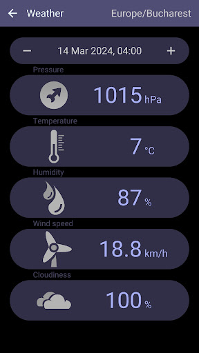 Screenshot of Barometer Pro