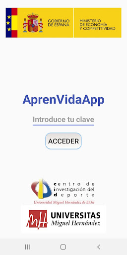 Android application AprenvidaApp screenshort