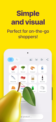 Listic A visual shopping list