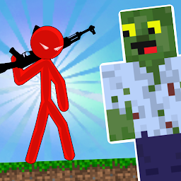 Icon image Red stick vs zombie
