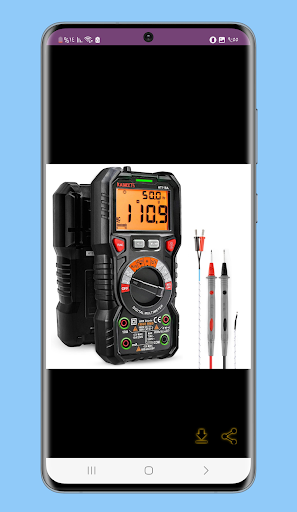 Android application craftsman multimeter guide screenshort