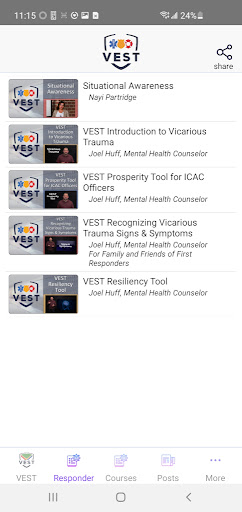 VEST First Responders Screen 3