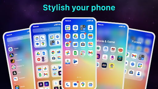 Launcher OS 2025: Fast & Clean - Personalization - apps