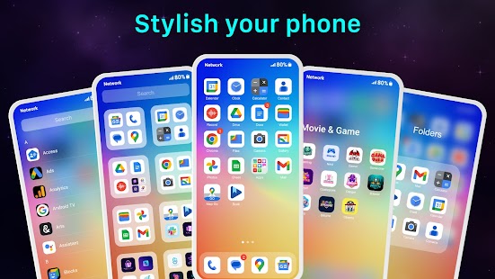 Launcher OS 2025: Fast & Clean Screenshot
