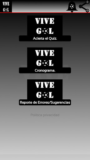 ViveGol Screen 2