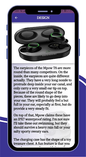 Mpow T6 Earbuds Guide Screen 3
