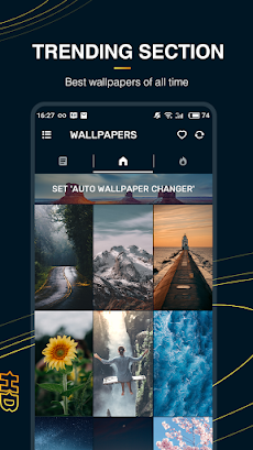 Wallpaper HD-Auto Changerのおすすめ画像2