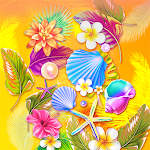 Cover Image of Download Tropical Neon Sea - Wallpaper  APK