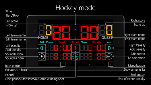 Captura de Pantalla 7 Marcador Hockey android