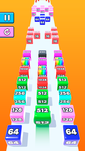 Jelly Run 2048 Screen 2