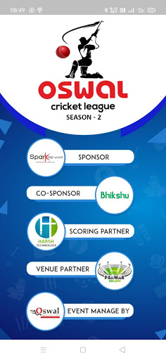 Android application OCL - Oswal Cricket League Jod screenshort