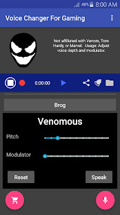 Voice Changer Mic for Gaming - PS4 XBox PC  Screenshots 24