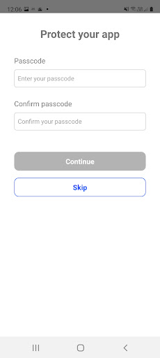 tru.ID authenticator Screen 3
