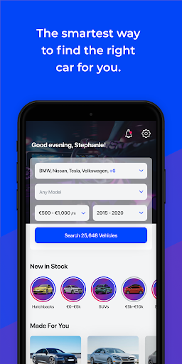 Android application Sweep: Find Your Next Car Now screenshort
