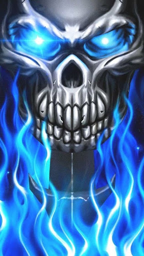 Download Blue Fire Skull Ghost Rider Grim Reaper Wallpapers Free for  Android - Blue Fire Skull Ghost Rider Grim Reaper Wallpapers APK Download -  