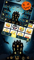 Halloween Ghost Keyboard Theme