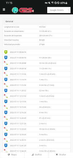 InteligenteGPS MX Screen 3