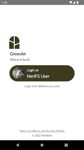 GreenAir Mobile Screen 2