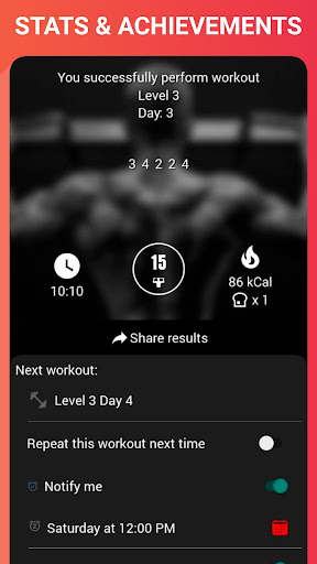 Screenshot of 50 Pull-ups BeStronger
