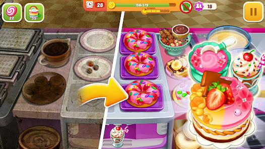 Crazy Kitchen: Cooking Game screenshots apk mod 5