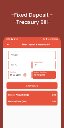 Swift Finance Loan Calculator Screen 2