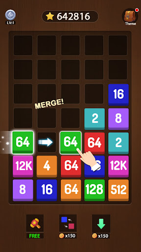 Merge Block - Puzzle games Screen 3