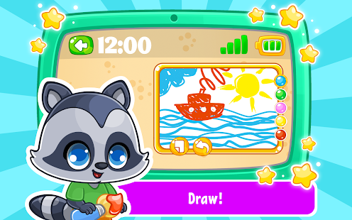 Babyphone & tablet - baby learning games, drawing screenshots 9