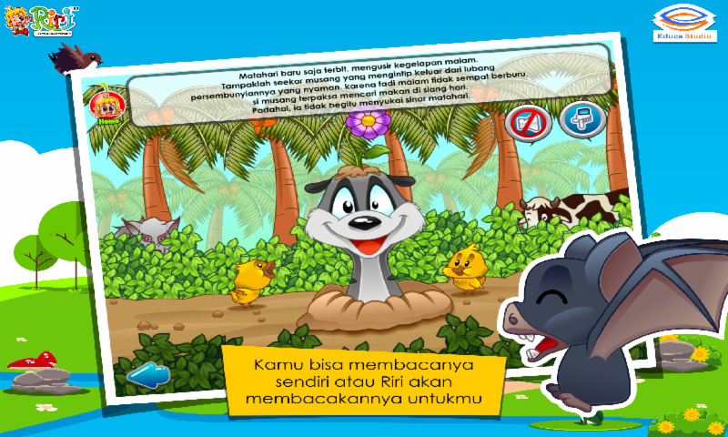 Cerita Anak : Kelelawar Cerdik MOD APK 02