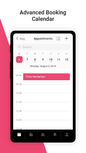 Beauty Manager - Appointments Screen 3