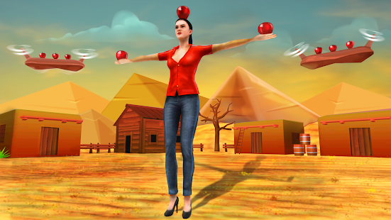 Apple Shooter Girl - 3d Archery Game 6 APK screenshots 3