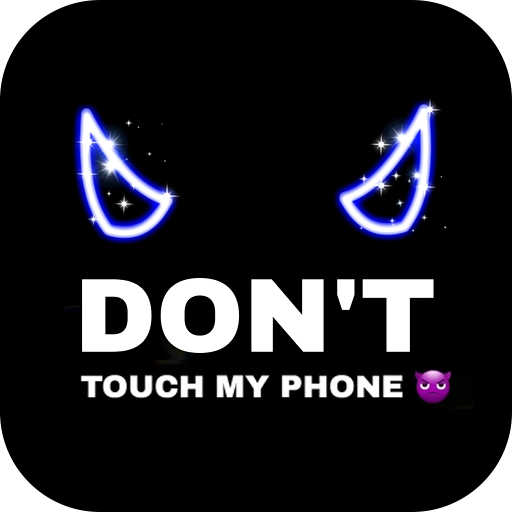 Dont Touch My Phone Wallpaper logo
