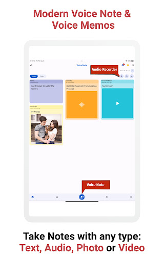 Screenshot of Voice Notes & Voice Memo +