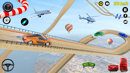 Ramp Car Games GT Car Stunts Screen 2