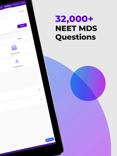 Screenshot of PULP NEET MDS NExT Prep App