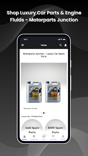 Android application Motorparts Junction screenshort