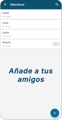 Shacount - Share costs Screen 2