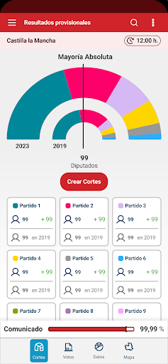 JCCM Elecciones 2023 Screen 2