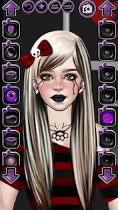 Captura de Pantalla 5 Emo Makeover - Fashion, Hairst android