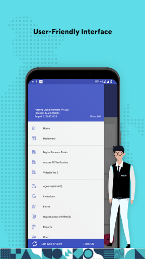Digital Runners App Screen 3