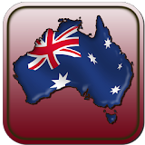 Map of Australia icon
