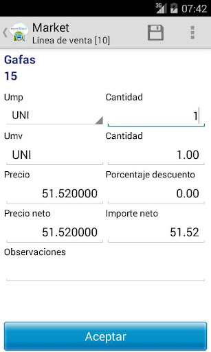 expertMóvil Market Screen 3