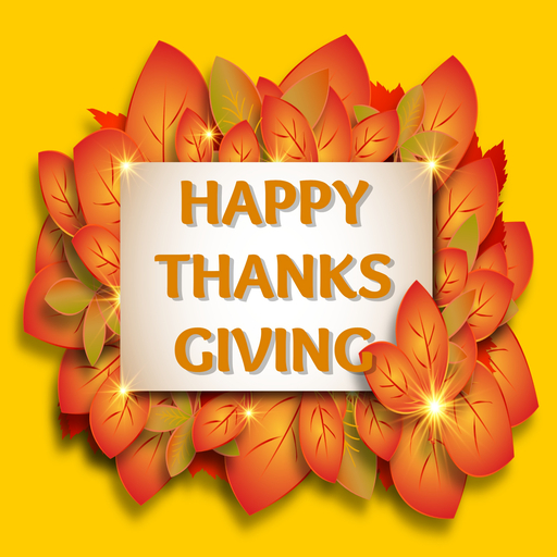 Greeting Card Thanksgiving Day logo