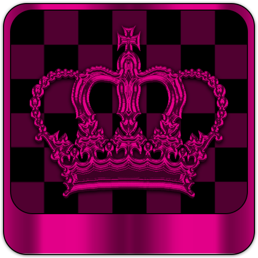 Pink Chess Crown theme 1.2 Icon