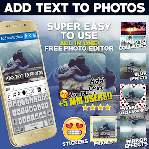 Download Latest Add Text to Photo app for Windows and PC 1