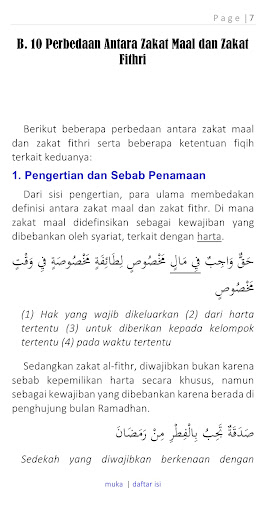 10 Perbedaan Zakat Maal, Fitri Screen 3