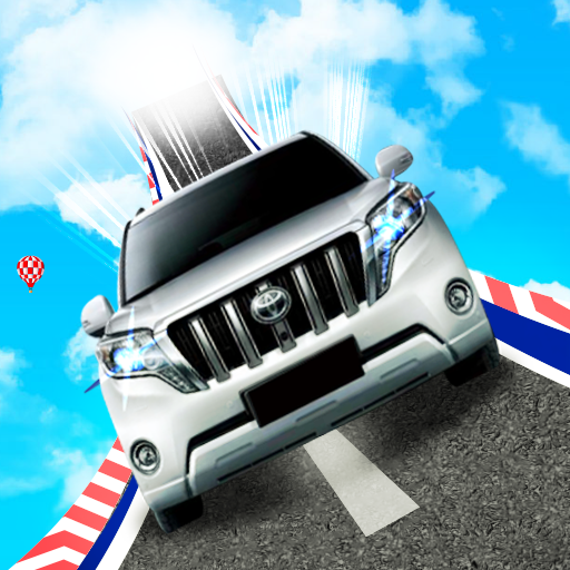 Impossible Prado Car Stunt – R logo